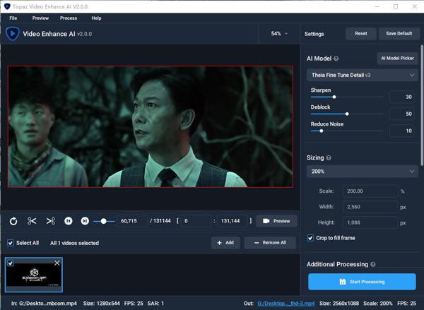 智能视频增强 Topaz Video AI Pro v6.1.2,官方最新版! 智能视频增强 Topaz Video AI Pro v6.1.2,官方最新版! - 腿腿教学网