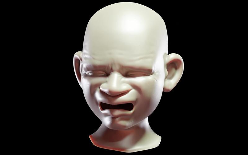 Blender高精度面部皮肤纹理和皱纹贴图！，中文免费版下载！ - 腿腿教学网