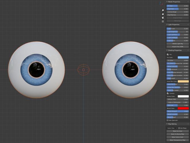 Blender插件-眼球生成插件 Danny Mac Eye 1.3,官方下载! Blender插件-眼球生成插件 Danny Mac Eye 1.3,官方下载! - 腿腿教学网