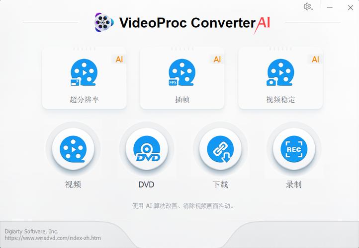 便携式多功能视频处理VideoProc Converter AI 8.0 Portable,百度网盘下载! 便携式多功能视频处理VideoProc Converter AI 8.0 Portable,百度网盘下载! - 腿腿教学网