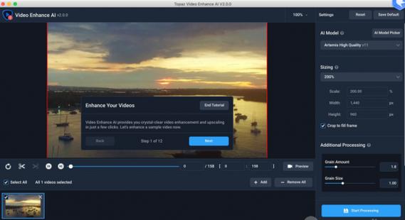 智能视频增强工具 WinX Video AI 4.0 Portable，官方下载！ - 腿腿教学网