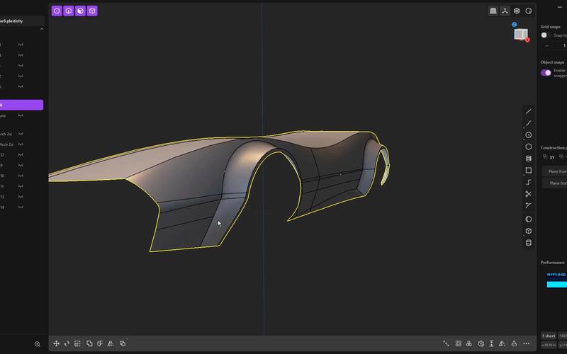 Plasticity 3D v24.2.6 曲面3D建模软件,附详细介绍说明! Plasticity 3D v24.2.6 曲面3D建模软件,附详细介绍说明! - 腿腿教学网