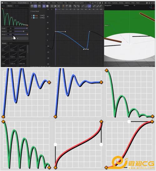 关键帧曲线缓冲动画C4D插件-Motion Manager V1.1.4，永久使用！ - 腿腿教学网
