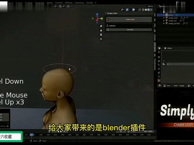 模拟真实服装Blender插件预设The Cloth Library 2，永久使用！ - 腿腿教学网