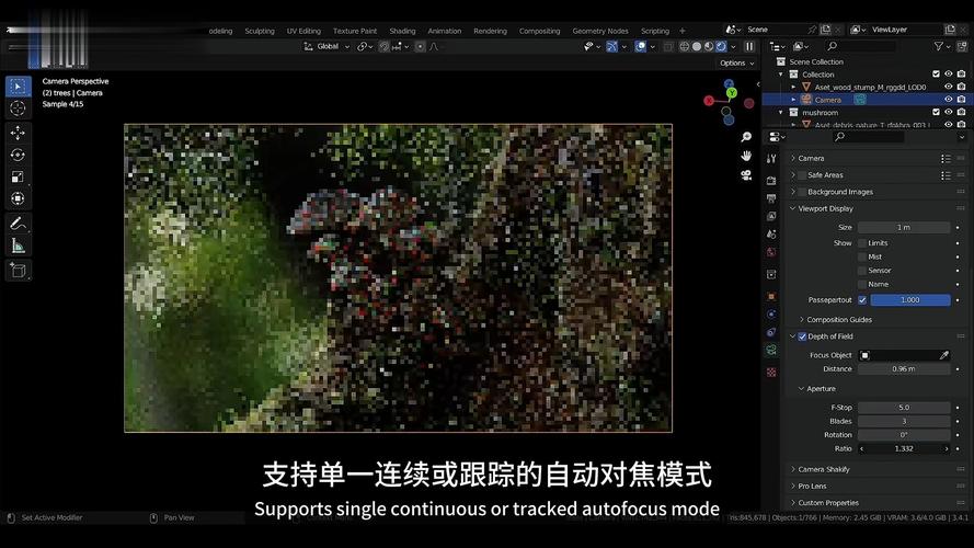Blender插件 摄像机真实物理灯光自动对焦 Photographer v 5.0.10 + 预设库，官方下载！ - 腿腿教学网
