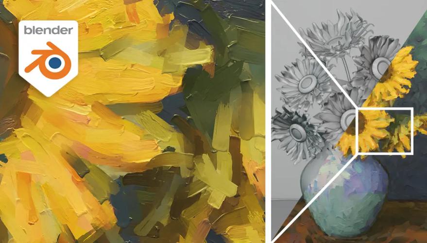 Blender预设 数字艺术实时油画绘制滤镜 Live Paint Filter v1.2,附详细安装教程! Blender预设 数字艺术实时油画绘制滤镜 Live Paint Filter v1.2,附详细安装教程! - 腿腿教学网