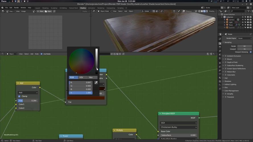 Blender插件 真实材质纹理贴图预设 Eevee + Cycles Materials System V9.3,永久使用! Blender插件 真实材质纹理贴图预设 Eevee + Cycles Materials System V9.3,永久使用! - 腿腿教学网
