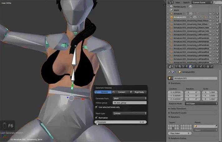 Blender插件 CAD风格施工线建模工具 Construction Lines 0.9.6.6+使用教程，中文免费版下载！ - 腿腿教学网