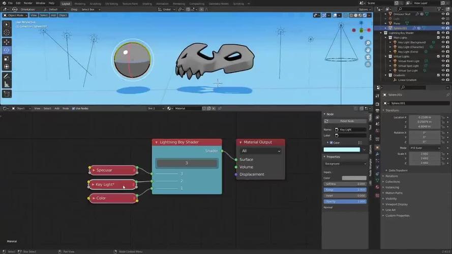 Blender插件 卡通风格高效着色器 Lightning Boy Shader V2.1.4,官方最新版下载! Blender插件 卡通风格高效着色器 Lightning Boy Shader V2.1.4,官方最新版下载! - 腿腿教学网