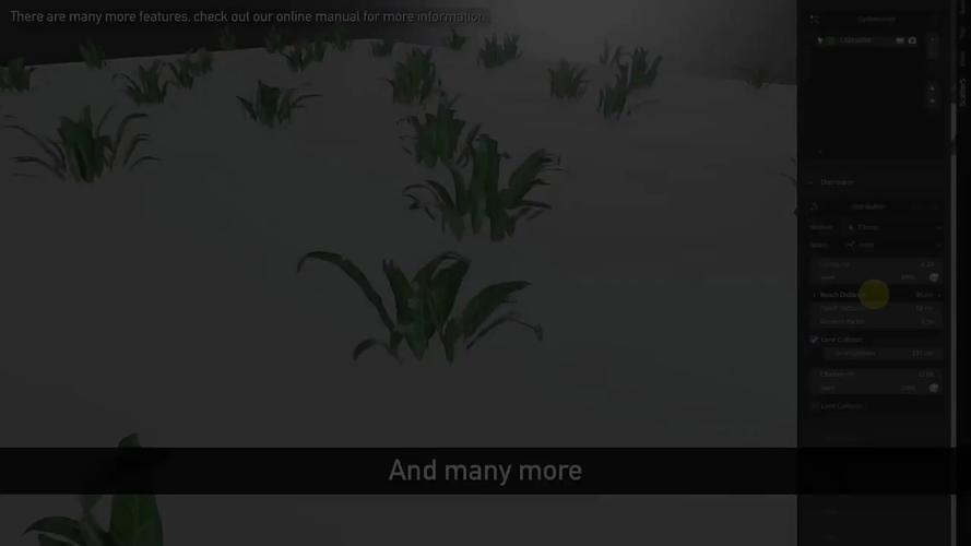 Blender插件 三维花草植物自然景观生成器 Geo-Scatter 5.4.0,附详细介绍说明! Blender插件 三维花草植物自然景观生成器 Geo-Scatter 5.4.0,附详细介绍说明! - 腿腿教学网