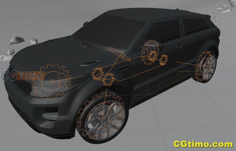 Blender插件-Rigicar v2.2.31快速绑定汽车进行三维动画,中文免费版下载! Blender插件-Rigicar v2.2.31快速绑定汽车进行三维动画,中文免费版下载! - 腿腿教学网