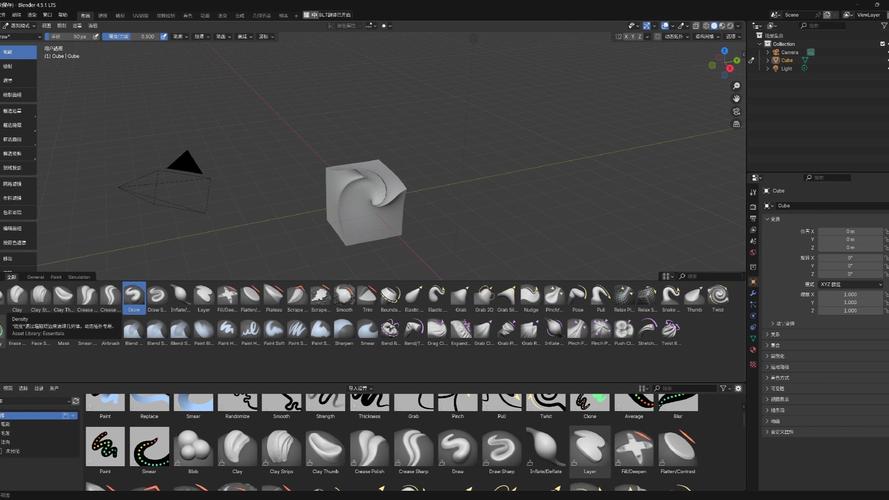 Blender插件-Cubicity轻松组织/导航/模型/材质/节点树等各种资产库，附真实用户使用体验！ - 腿腿教学网