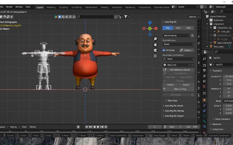 Blender人物动画自动绑定插件-Auto-Rig Pro V3.68.47 + Quick Rig V1.26.16,官方最新版! Blender人物动画自动绑定插件-Auto-Rig Pro V3.68.47 + Quick Rig V1.26.16,官方最新版! - 腿腿教学网
