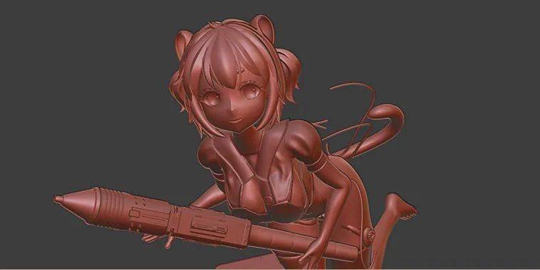 Blender模型 双马尾萝莉美少女二次元卡通三渲二3D角色模型带绑定,官方下载! Blender模型 双马尾萝莉美少女二次元卡通三渲二3D角色模型带绑定,官方下载! - 腿腿教学网