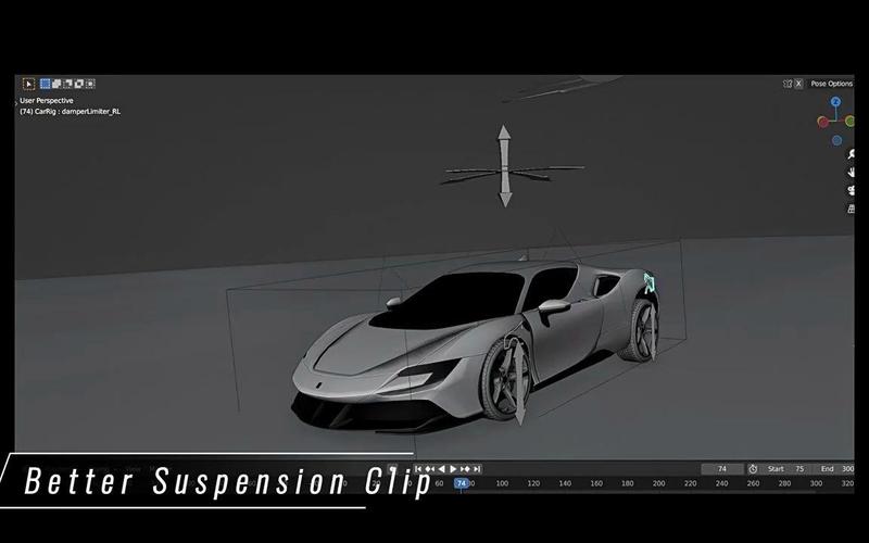 Blender汽车动画插件Launch Control v1.3.5- 车辆模型一键绑定,附详细介绍说明! Blender汽车动画插件Launch Control v1.3.5- 车辆模型一键绑定,附详细介绍说明! - 腿腿教学网