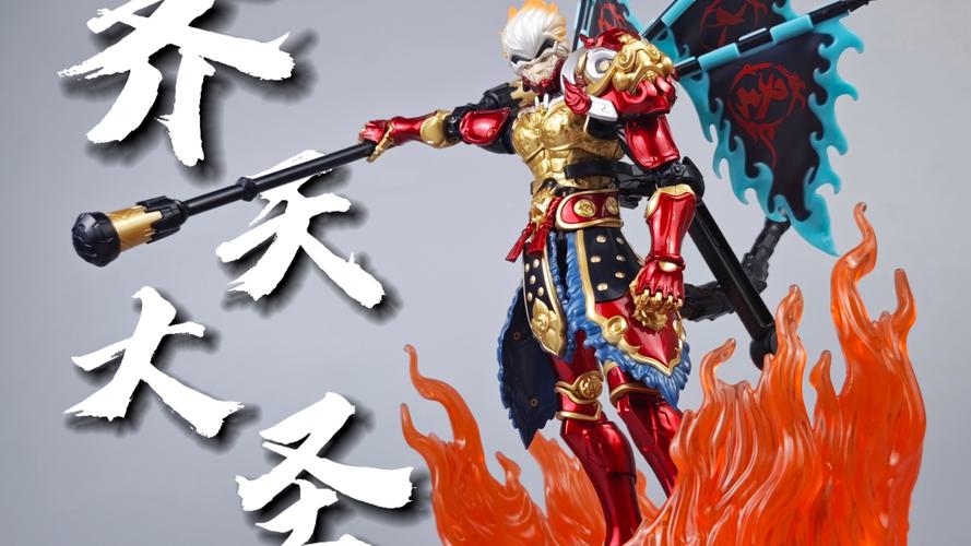 Blender模型 赛博朋克齐天大圣孙悟空3D角色完整版模型WUKONG THE MONKEY KING，官方最新版！ - 腿腿教学网