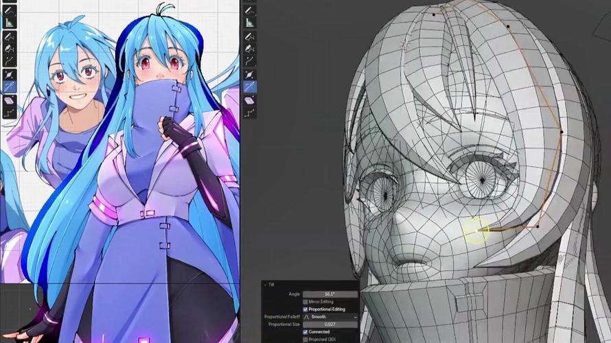 Blender模型 3D动漫游戏角色Rangiku Matsumoto,安装了的用户都说好! Blender模型 3D动漫游戏角色Rangiku Matsumoto,安装了的用户都说好! - 腿腿教学网