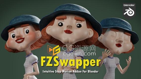 为角色构建可交换资源动画工具 FZSwapper v1.6网盘下载 - 腿腿教学网