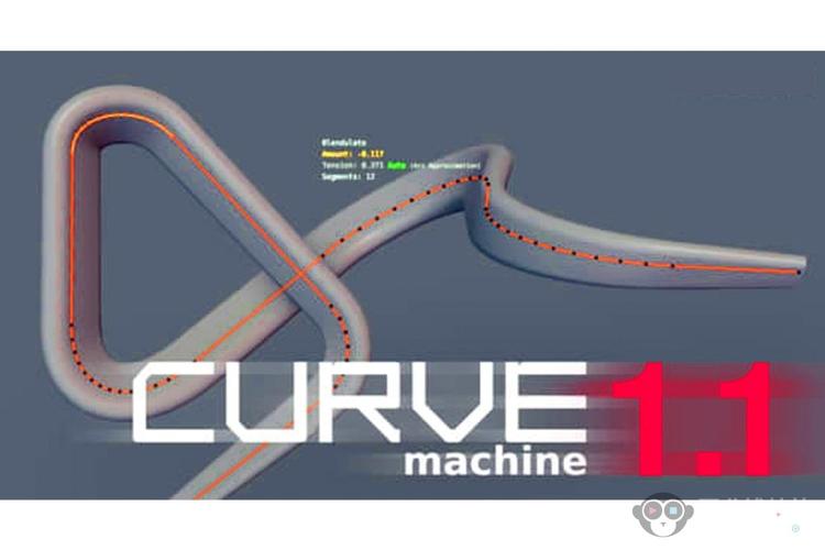 Blender插件 拐角曲线节点编辑器 CURVEmachine V1.2.1,永久使用! Blender插件 拐角曲线节点编辑器 CURVEmachine V1.2.1,永久使用! - 腿腿教学网