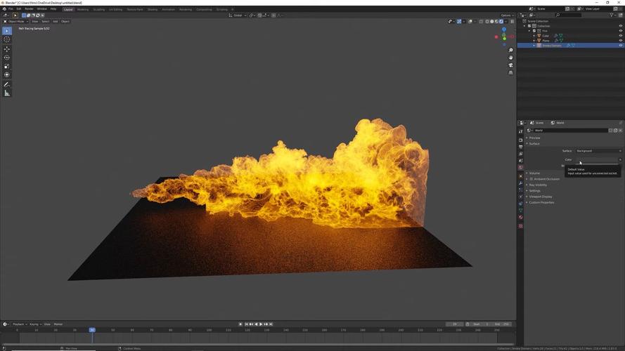 Blender插件 三维模型火焰散布生成器 Fire Scatter v1.1.0，附详细安装教程！ - 腿腿教学网