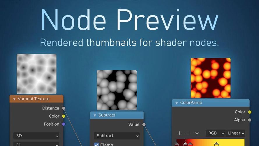 Blender插件 快速添加着色器节点 Node Bar v1.1,官方最新版! Blender插件 快速添加着色器节点 Node Bar v1.1,官方最新版! - 腿腿教学网