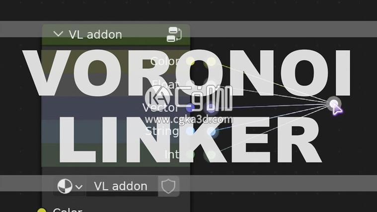 Blender插件 快速添加节点制作连接工具 Voronoi Linker V4.0.1,官方最新版下载! Blender插件 快速添加节点制作连接工具 Voronoi Linker V4.0.1,官方最新版下载! - 腿腿教学网