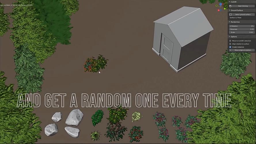 Blender插件 三维植物模型资产预设 Nature Clicker V1.1,官方最新版! Blender插件 三维植物模型资产预设 Nature Clicker V1.1,官方最新版! - 腿腿教学网
