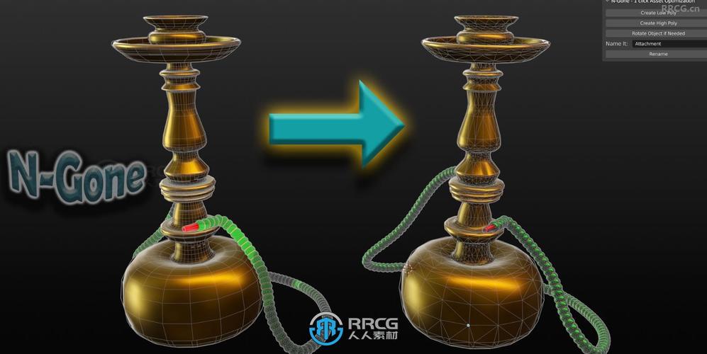 Blender插件 模型优化处理工具 N-Gone Pro V1.35+使用教程,附详细安装教程! Blender插件 模型优化处理工具 N-Gone Pro V1.35+使用教程,附详细安装教程! - 腿腿教学网