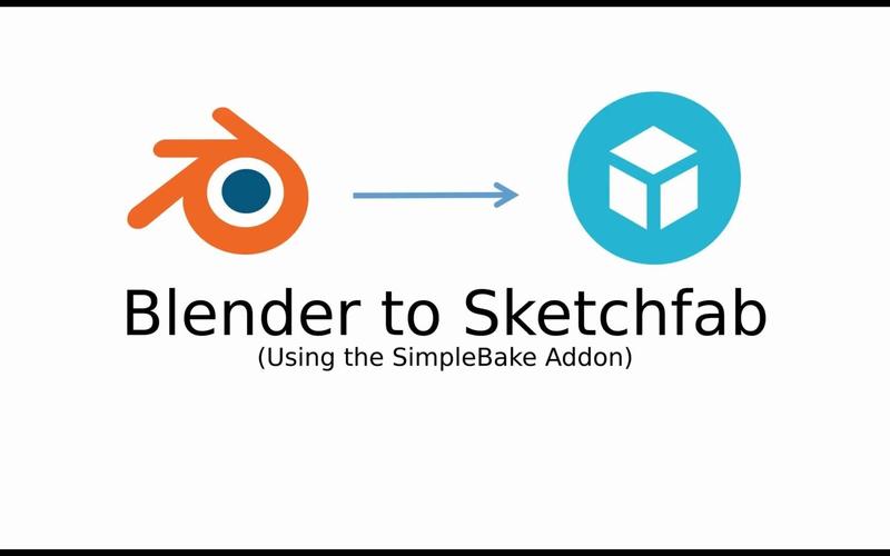 Blender插件 烘焙PBR材质纹理贴图 SimpleBake V1.1.3,安装了的用户都说好! Blender插件 烘焙PBR材质纹理贴图 SimpleBake V1.1.3,安装了的用户都说好! - 腿腿教学网