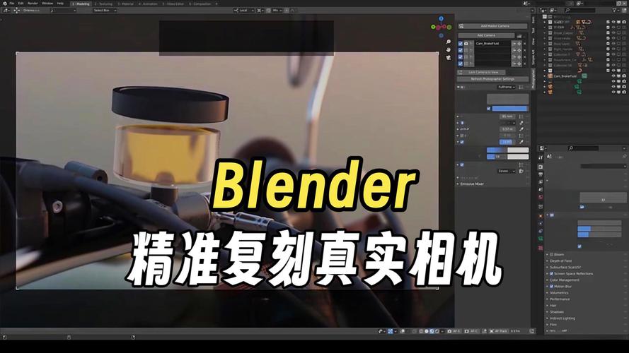 Blender插件 摄像机真实物理灯光自动对焦工具 Photographer v5.3.4+预设库,永久使用! Blender插件 摄像机真实物理灯光自动对焦工具 Photographer v5.3.4+预设库,永久使用! - 腿腿教学网