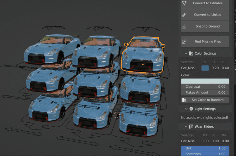 Blender插件 交通工具汽车三维模型绑定预设Car – Traffiq Library – Rigged Cars V2.0.0，官方最新版下载！ - 腿腿教学网