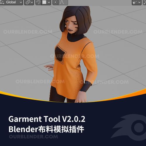 Blender插件 服装布料模拟制作 Garment Tool V2.0.2+使用教程,官方最新版! Blender插件 服装布料模拟制作 Garment Tool V2.0.2+使用教程,官方最新版! - 腿腿教学网