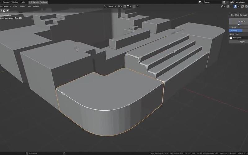 Blender插件 快速破坏损伤模型做旧效果 OCD (One Click Damage) V2.0,网盘下载! Blender插件 快速破坏损伤模型做旧效果 OCD (One Click Damage) V2.0,网盘下载! - 腿腿教学网