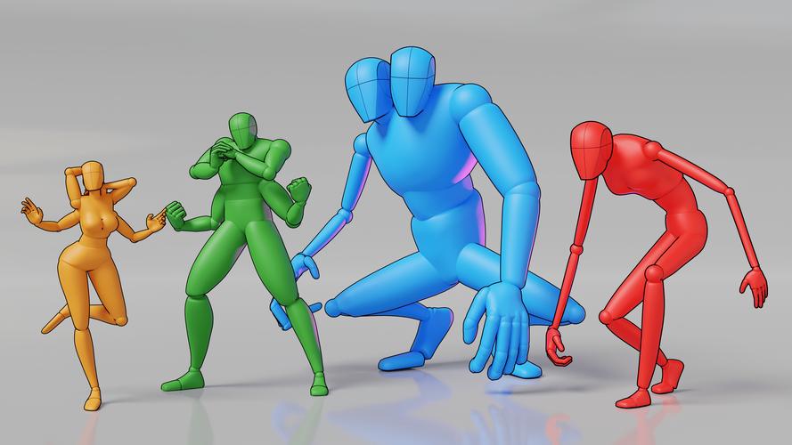 Blender插件 人体三维模型创建生成工具 Adjustable Mannequin V1.2,附详细安装教程! Blender插件 人体三维模型创建生成工具 Adjustable Mannequin V1.2,附详细安装教程! - 腿腿教学网