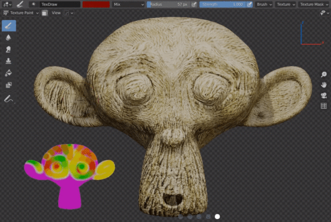 Blender插件 水流动态贴图路径绘制 Flow Map Painter V1.4，永久使用！ - 腿腿教学网