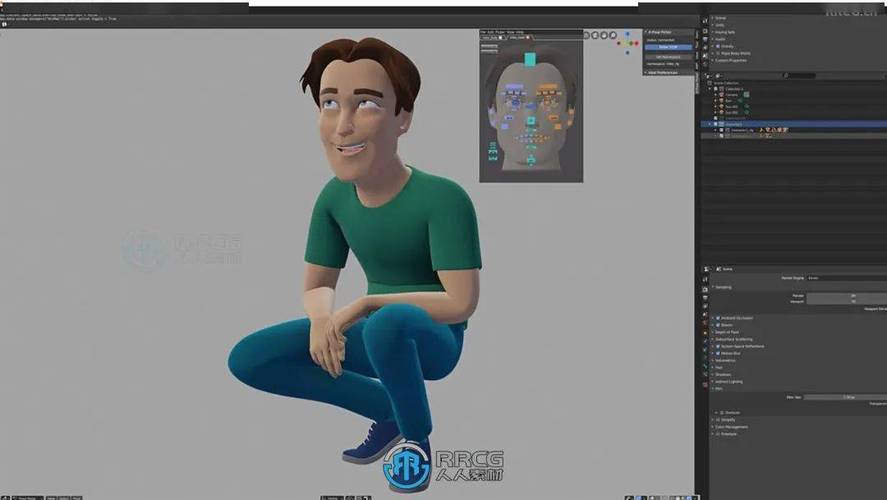 Blender插件 三维模型绑定控制动画制作 X-Pose Picker V3.0,永久使用! Blender插件 三维模型绑定控制动画制作 X-Pose Picker V3.0,永久使用! - 腿腿教学网