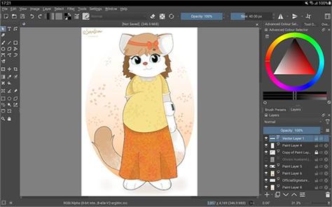 Krita5.2.6中文破解版,附带安装破解教程亲测可用! Krita5.2.6中文破解版,附带安装破解教程亲测可用! - 腿腿教学网