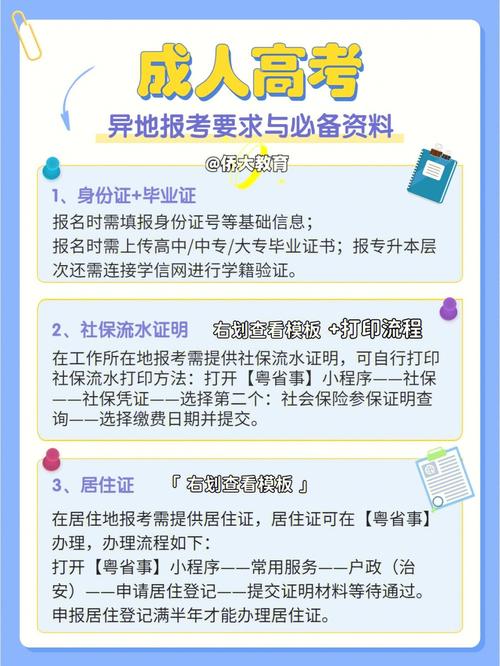 成人高考报名是否有户籍要求? 成人高考报名是否有户籍要求? - 腿腿教学网