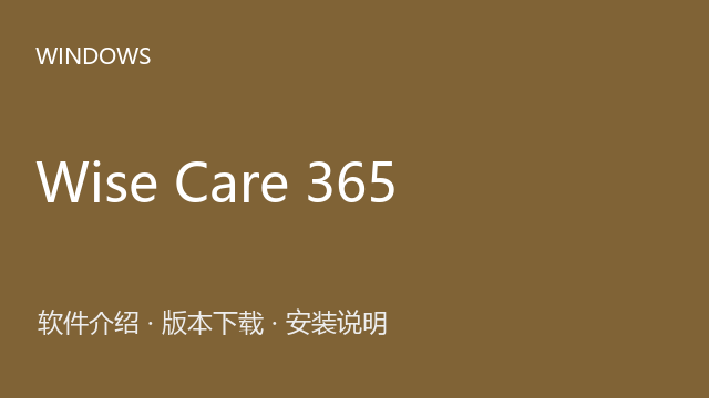 Wise Care 365 Pro 6.6.6.636 Windows版下载｜软件介绍与安装说明