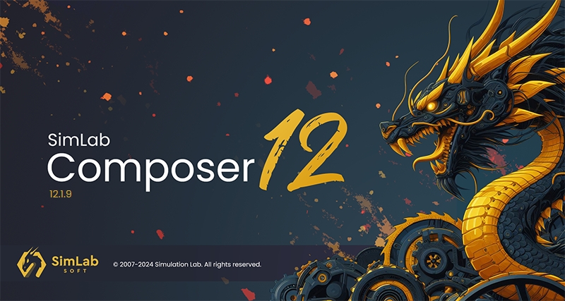 Simlab Composer 12.1.9 中文破解版+安装教程下载 Simlab Composer 12.1.9 中文破解版+安装教程下载