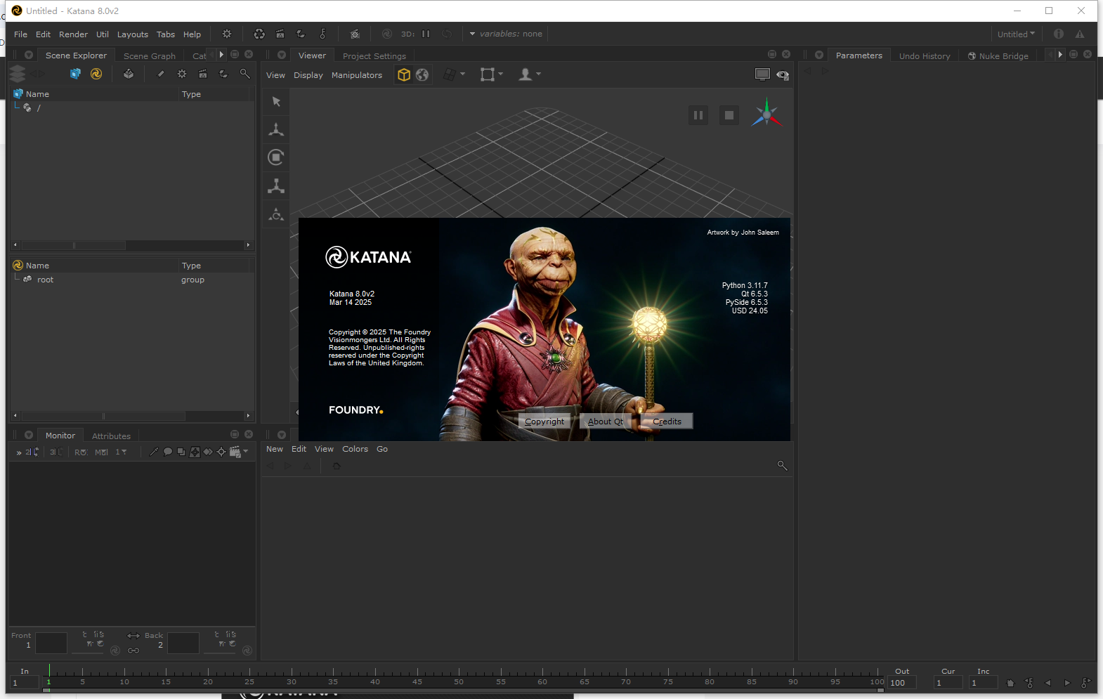 The Foundry Katana 8.0v2(3D渲染软件)完整官方破解版+安装教程下载 The Foundry Katana 8.0v2(3D渲染软件)完整官方破解版+安装教程下载