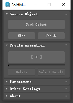 3dmax插件：FoldMeshFX V1.02 For 3Dmax 2010-2024官方正式版下载