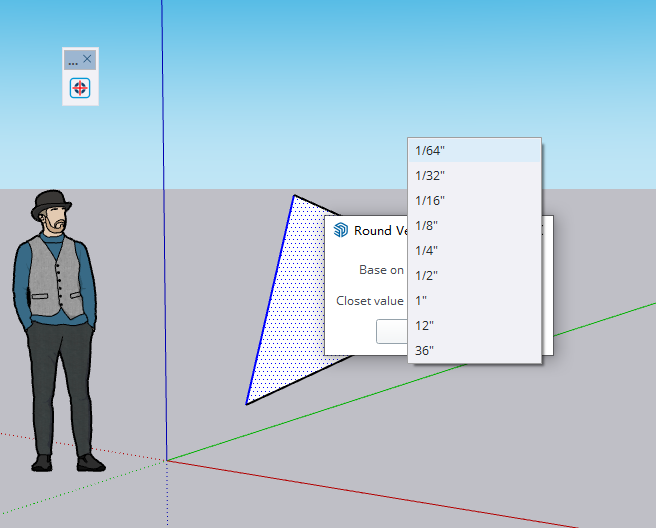 5D+ Round Vertices v1.2.0(SketchUp圆形顶点插件)英文免费版下载 5D+ Round Vertices v1.2.0(SketchUp圆形顶点插件)英文免费版下载