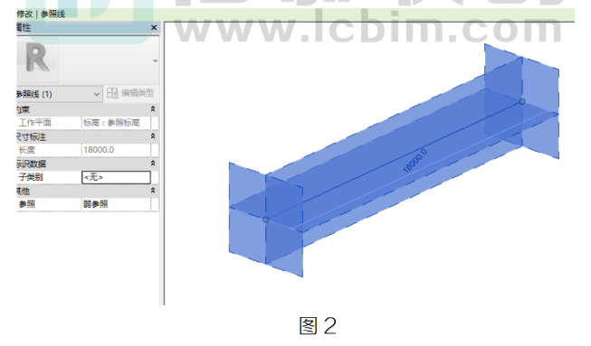 腿腿教学网-Revit中参照线与参照平面的区别（文/ST）