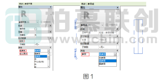 image.png 腿腿教学网- Revit中参照线与参照平面的区别(文/ST)