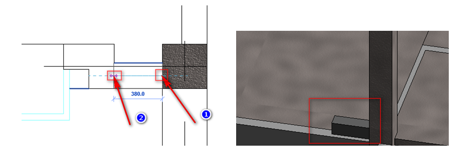 image.png 腿腿教学网-BIM教程-小别墅案例实践之墙体的绘制
