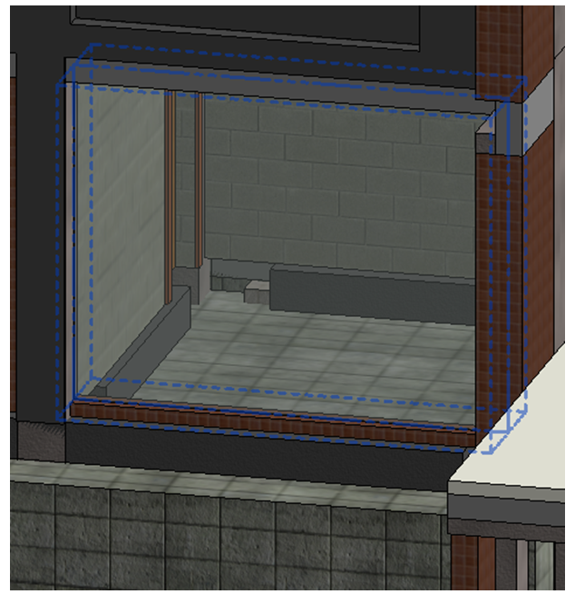 image.png 腿腿教学网-BIM图文教程-小别墅案例实践之2.10幕墙的绘制