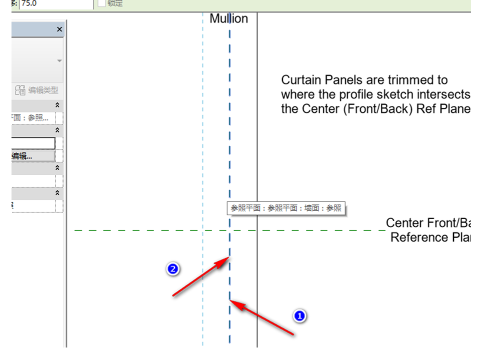 image.png 腿腿教学网-BIM图文教程-小别墅案例实践之2.10幕墙的绘制