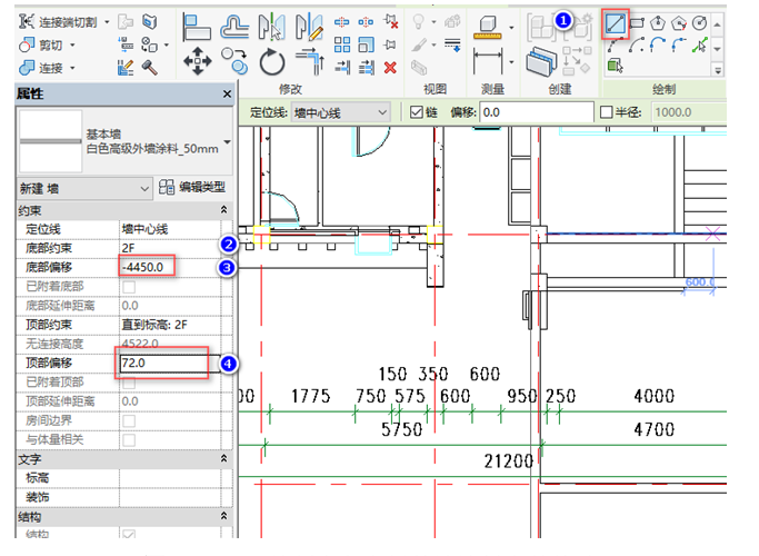 image.png 腿腿教学网-BIM图文教程-小别墅案例实践之2.12外墙装饰绘制