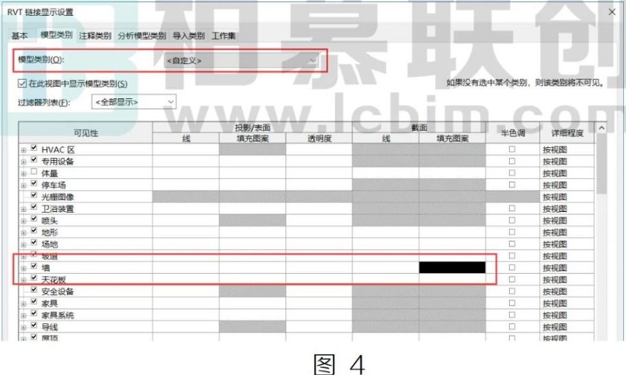 image.png 腿腿教学网-BIM教程| Revit对链接模型进行单独设置图文教程(文/HYQ)